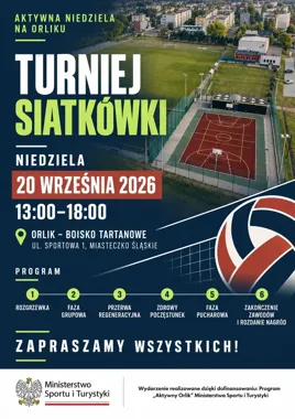 Pięć godzin siatkarskiej rywalizacji na Orliku w Miasteczku Śląskim